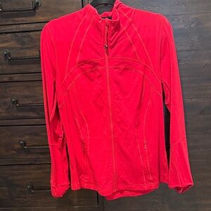 Lululemon Athletica Define Vibrant Red Jacket